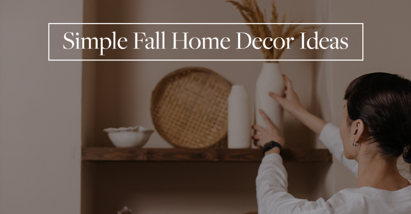 11 Simple Fall Home Decor Ideas 